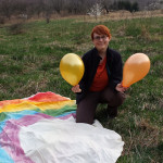Zdjęcie Moniki z balonikami 2014